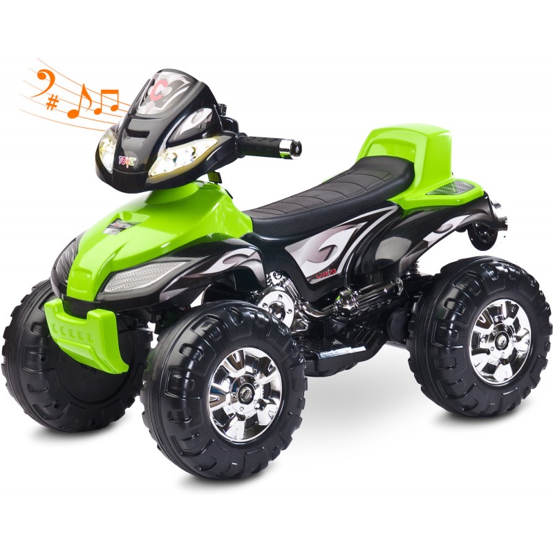 ATV Electric Toyz Quad Cuatro 6V Green marca Toyz by Caretero cu comanda online