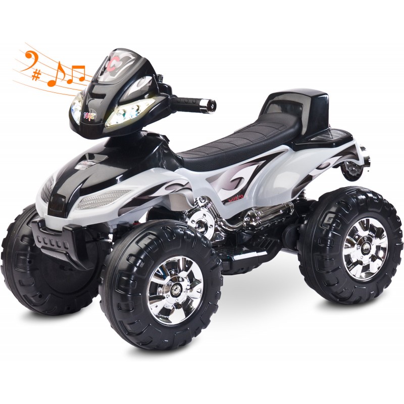 ATV Electric Toyz Quad Cuatro 6V Grey marca Toyz by Caretero cu comanda online