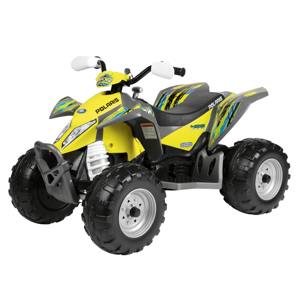 ATV Polaris Outlaw Citrus Peg Perego marca PEG-PEREGO cu comanda online