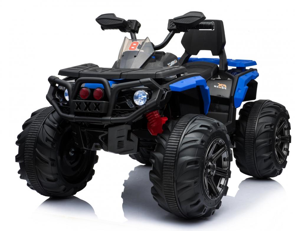 ATV electric Maverick cu amortizoare si roti din cauciuc 4×4 Blue marca Nichiduta cu comanda online