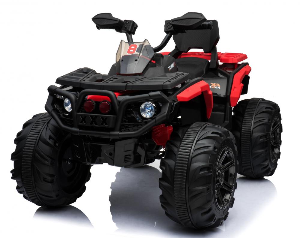 ATV electric Maverick cu amortizoare si roti din cauciuc 4×4 Red marca Nichiduta cu comanda online