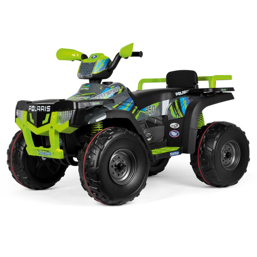 ATV electric Polaris Sportsman 850 Lime Peg Perego marca PEG-PEREGO cu comanda online