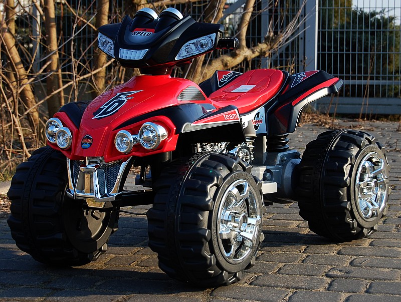 ATV electric cu doua motoare Buggy Speed Red marca MONI cu comanda online