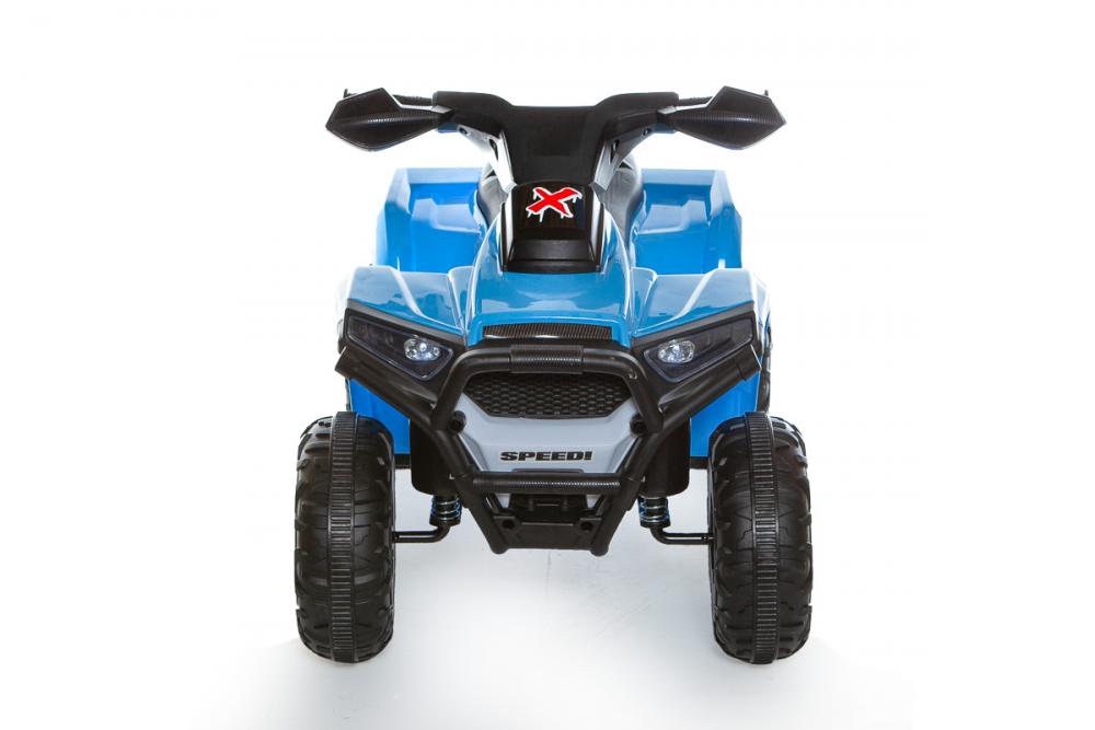 ATV electric cu roti din cauciuc X Racer 6V Blue marca Nichiduta cu comanda online