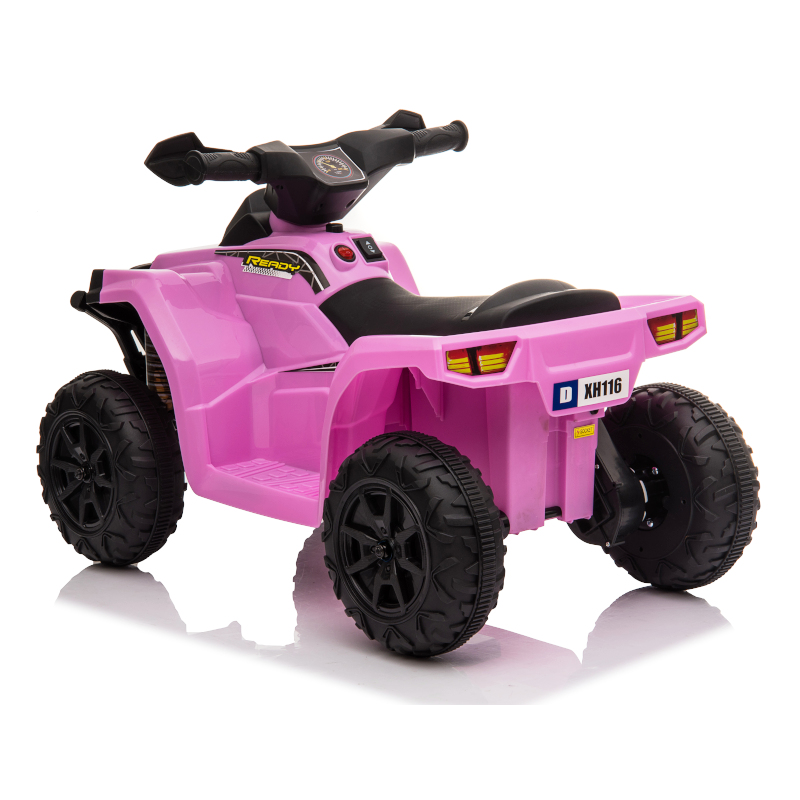 ATV electric cu roti din cauciuc X Racer 6V Pink marca Nichiduta cu comanda online