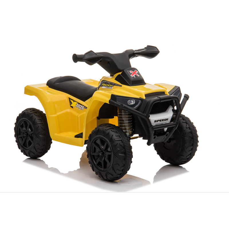 ATV electric cu roti din cauciuc X Racer 6V Yellow marca Nichiduta cu comanda online