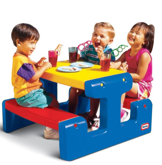 Bancheta picnic cu 4 locuri marca LITTLE TIKES cu comanda online