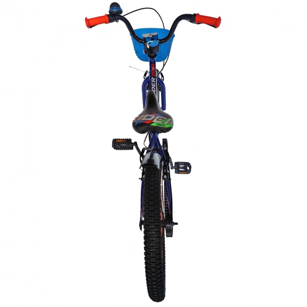 Bicicleta Carpat Rider C2007C 20 V-Brake cu cosulet 7-10 ani albastruportocaliu marca CARPAT cu comanda online