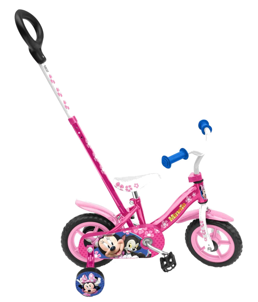 Bicicleta Minnie 10 cu bara de impins marca Stamp cu comanda online