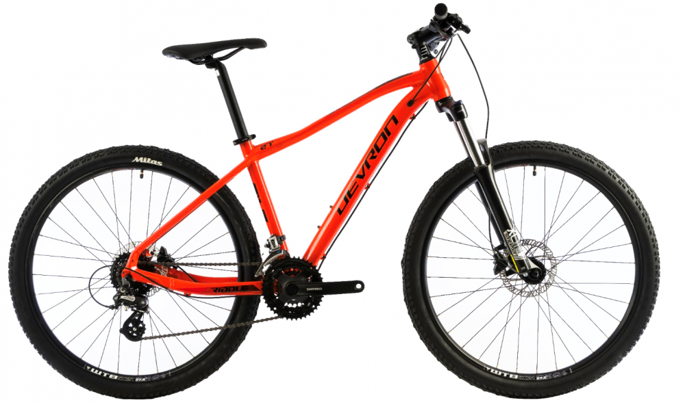 Bicicleta Mtb Devron Riddle M1.7 M rosu 27.5 inch marca Devron cu comanda online