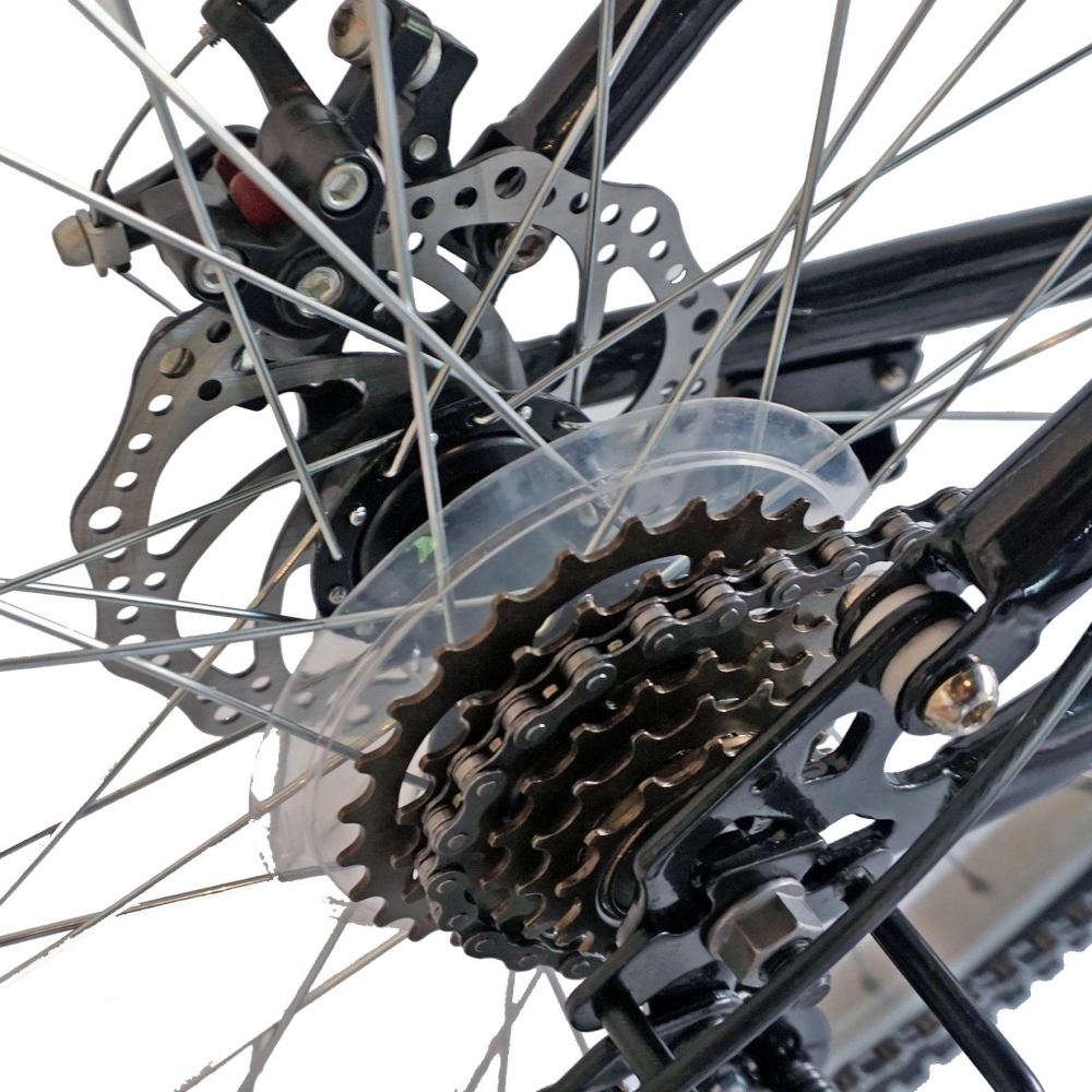 Bicicleta Mtb-Fs 26 Velors Energy V2660D cadru otel culoare verdenegru marca VELORS cu comanda online