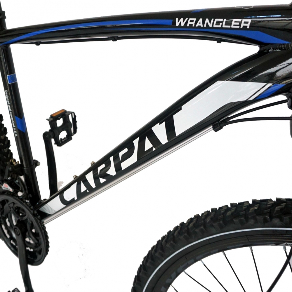 Bicicleta Mtb-Ht 29 Carpat Wrangler C2955B cadru aluminiu culoare negrualbastru marca CARPAT cu comanda online