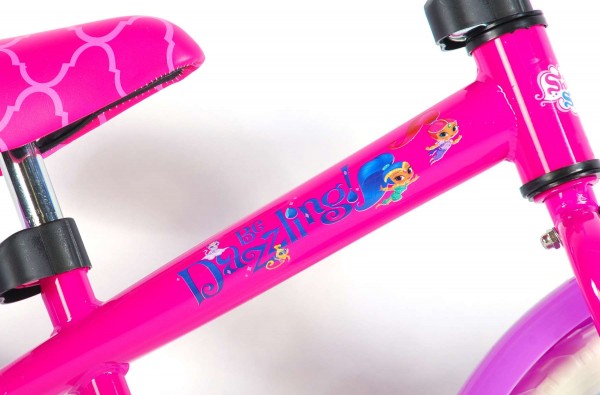 Bicicleta Volare copii 12 inch fara pedale Shimmer and Shine marca Volare cu comanda online