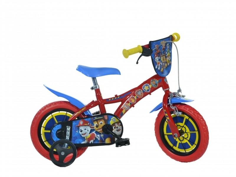 Bicicleta copii 12 inch Paw Patrol marca DINO BIKES cu comanda online