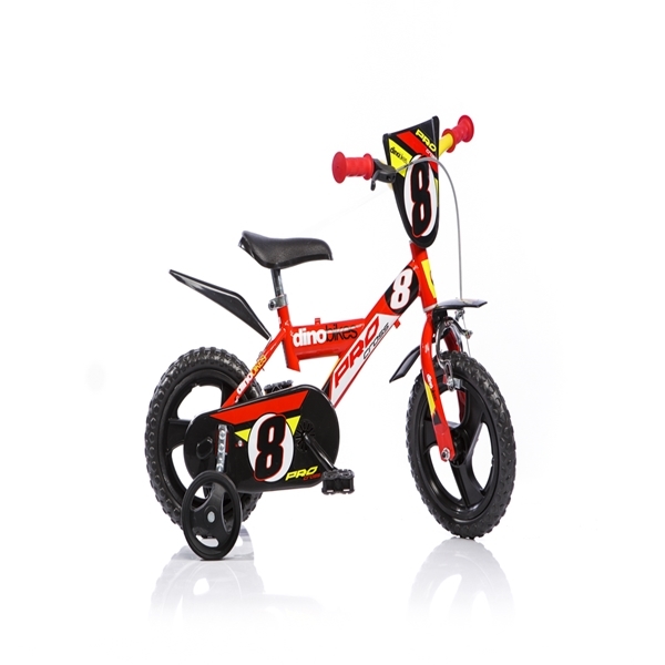 Bicicleta copii 123 GLN diametru 12 inch marca DINO BIKES cu comanda online