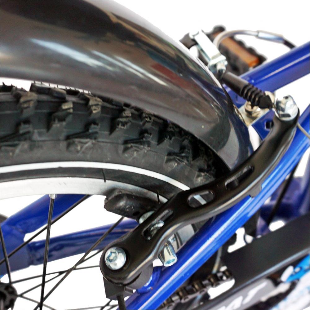 Bicicleta copii 16 Carpat C1601C cadru otel albastrunegru si roti ajutatoare marca CARPAT cu comanda online