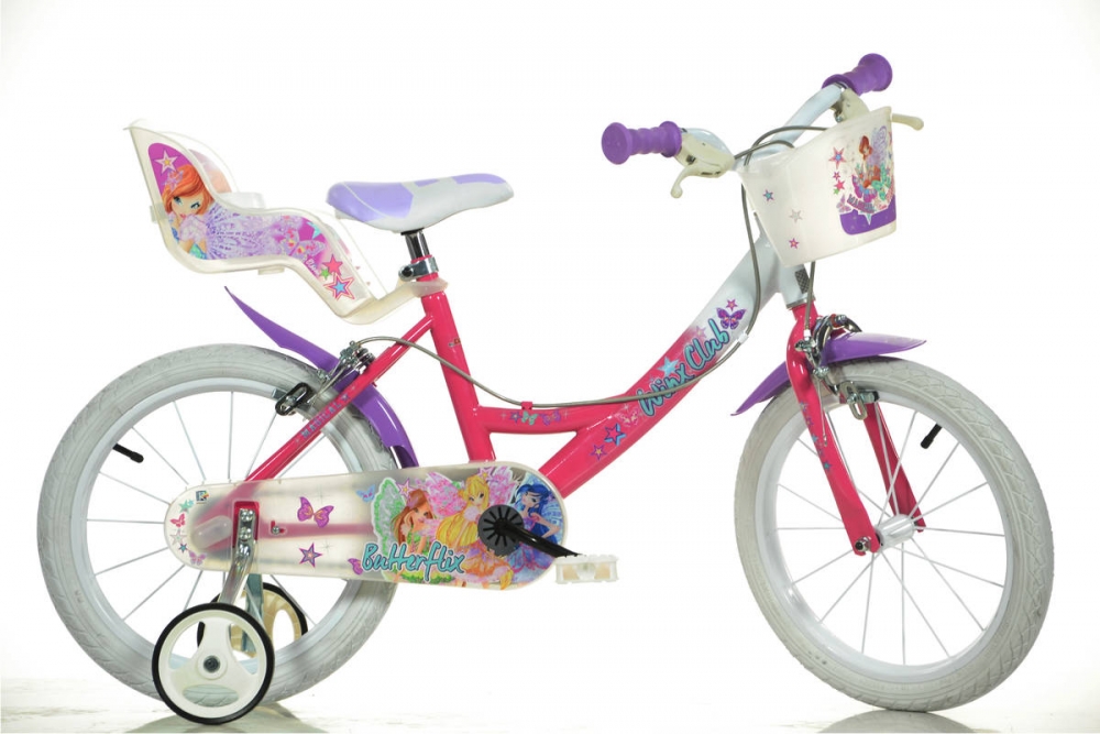 Bicicleta copii 16 Winx marca DINO BIKES cu comanda online