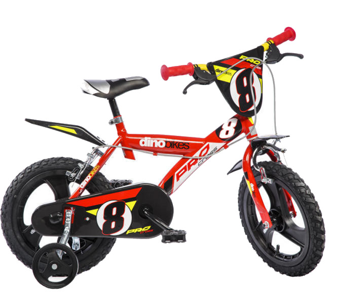 Bicicleta copii 163 GLN diametru 16 inch marca DINO BIKES cu comanda online