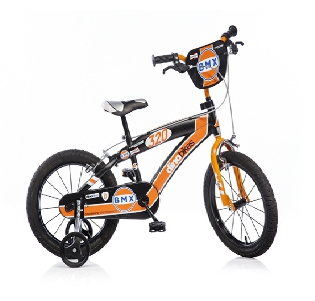 Bicicleta copii BMX diametru 16 inch marca DINO BIKES cu comanda online