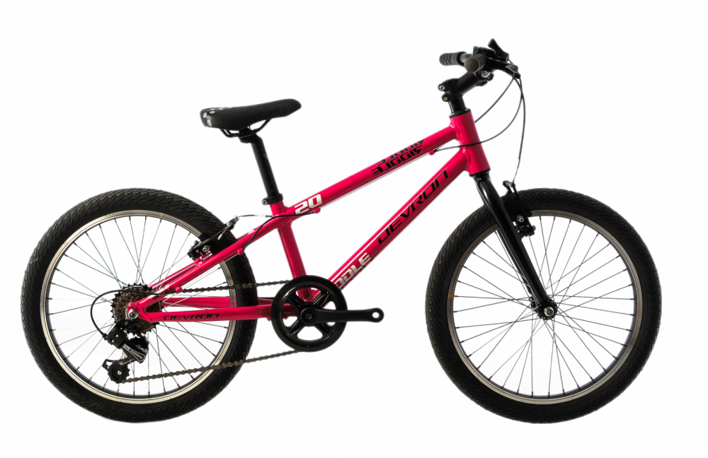 Bicicleta copii Devron Riddle K1.2 245 mm roz alb 20 inch marca Devron cu comanda online