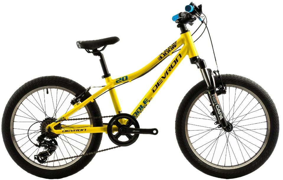 Bicicleta copii Devron Riddle K2.2 galben 20 inch marca Devron cu comanda online