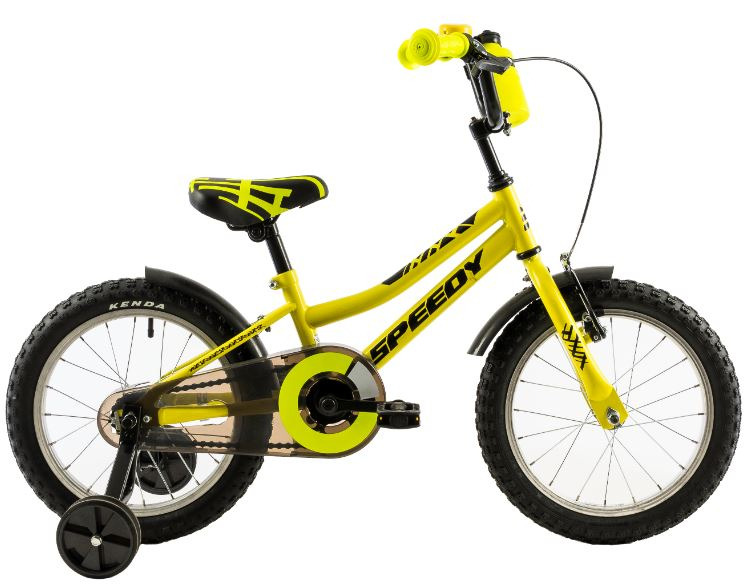 Bicicleta copii Dhs 1401 galben 14 inch marca DHS cu comanda online