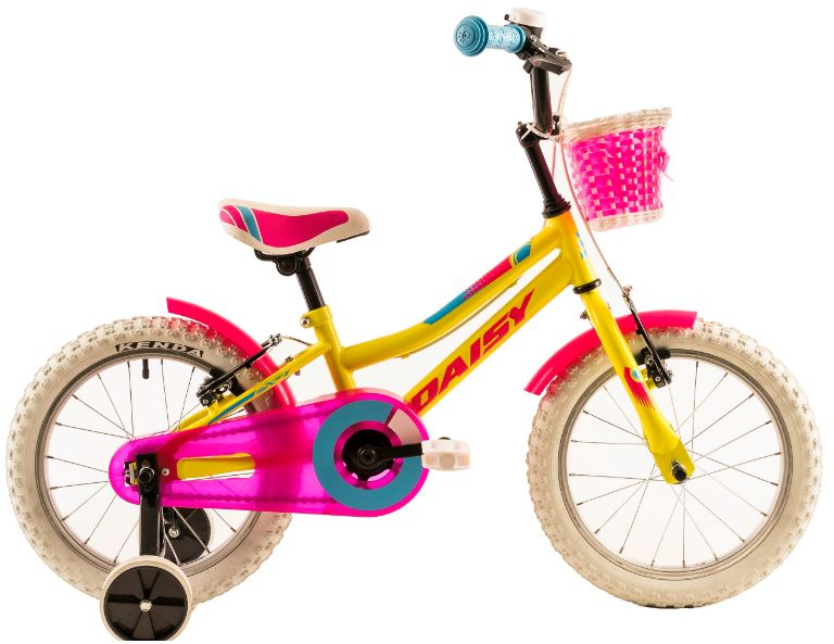 Bicicleta copii Dhs 1604 galben 16 inch marca DHS cu comanda online