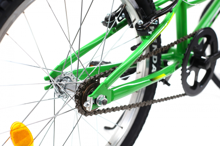 Bicicleta copii Dhs 2003 verde 20 inch marca DHS cu comanda online