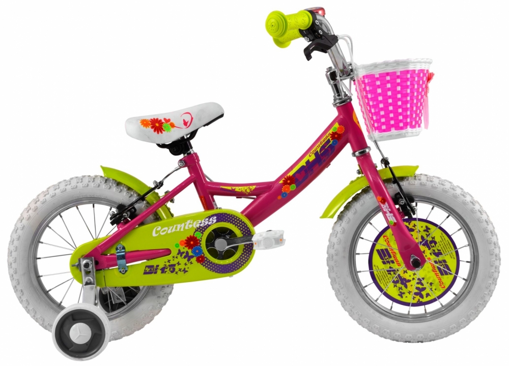 Bicicleta copii Dhs Countess 1404 roz 14 inch marca DHS cu comanda online