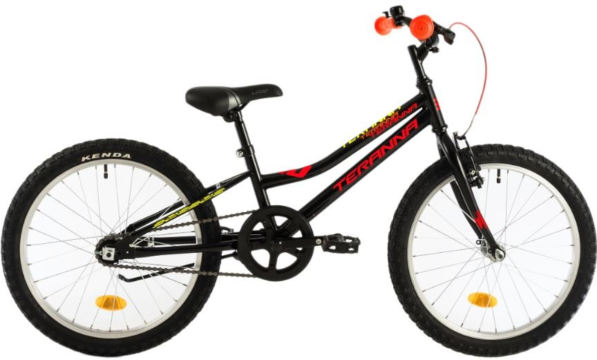 Bicicleta copii Dhs Terrana 2001 negru rosu 20 inch marca DHS cu comanda online