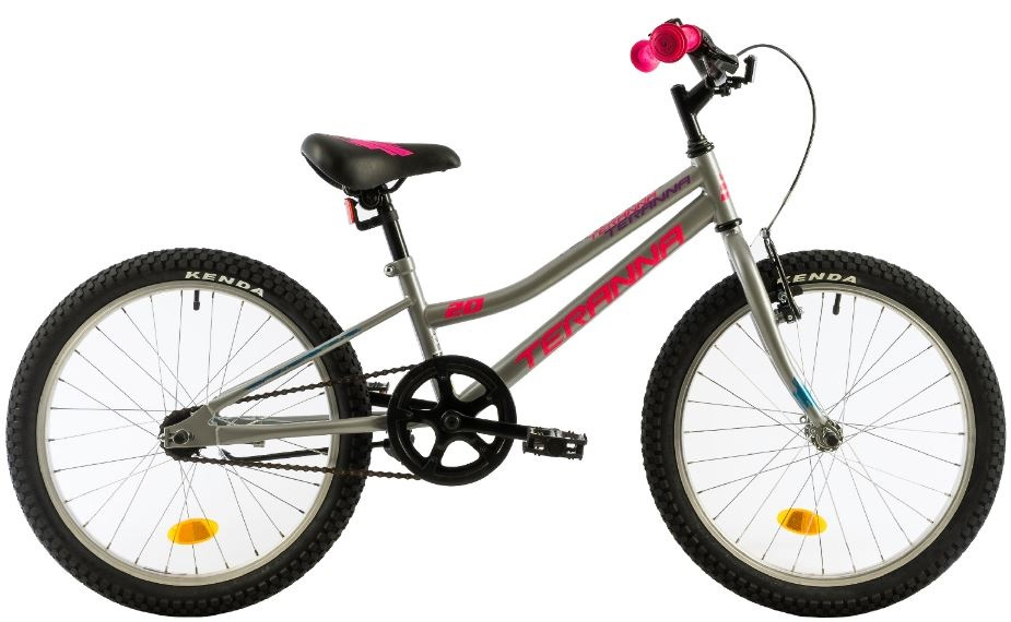 Bicicleta copii Dhs Terrana 2002 gri 20 inch marca DHS cu comanda online