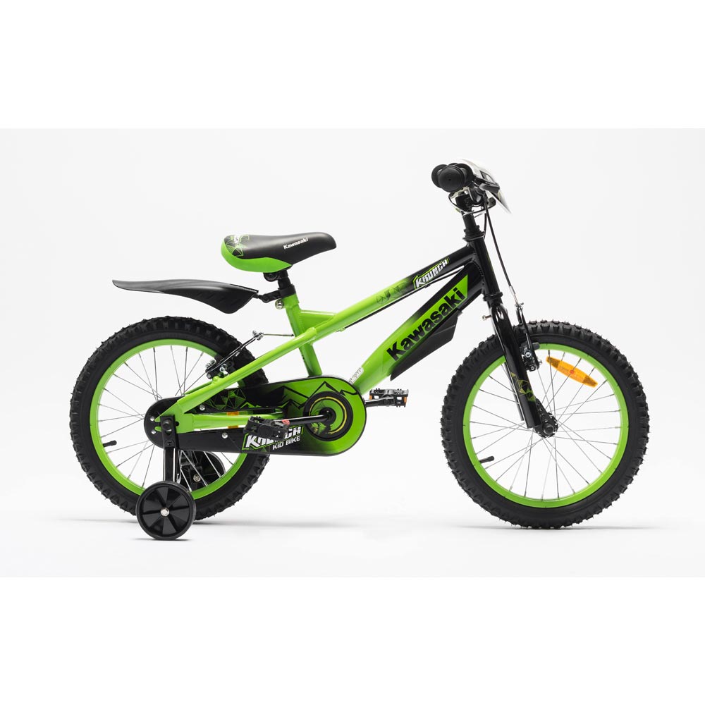 Bicicleta copii Kawasaki Krunch 16 inch green marca Kawasaki cu comanda online