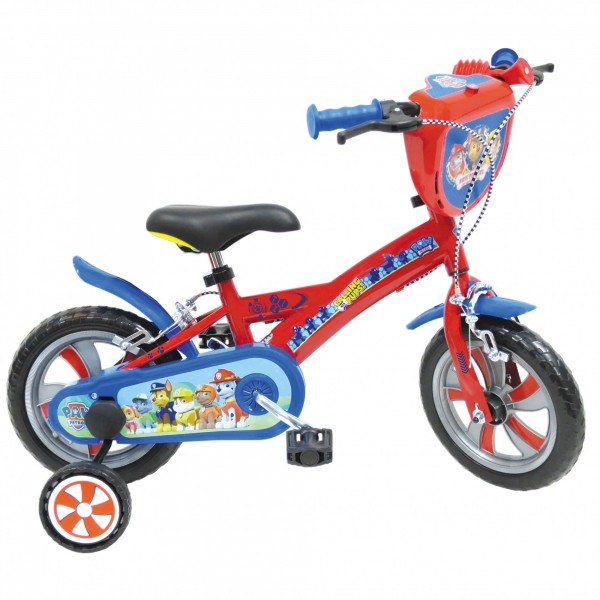 Bicicleta copii Mondo cu roti ajutatoare 10 inch Paw Patrol marca Mondo cu comanda online