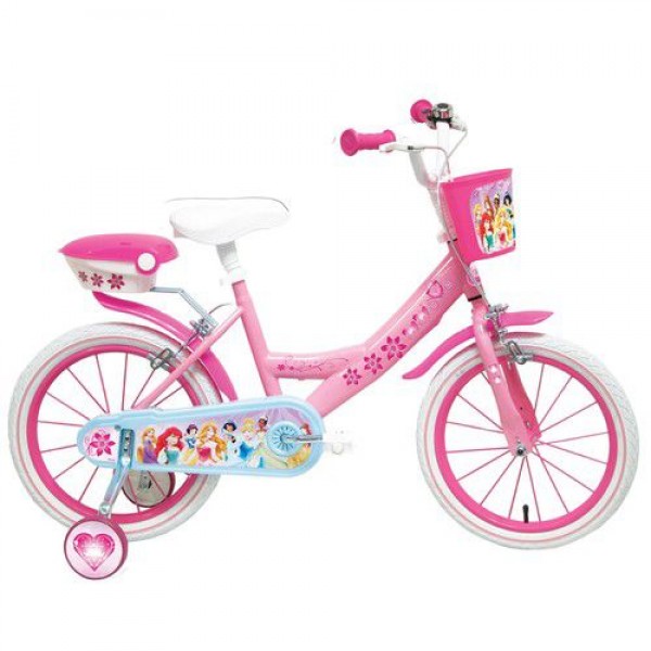 Bicicleta copii Mondo cu roti ajutatoare 14 inch Disney Princess marca Mondo cu comanda online