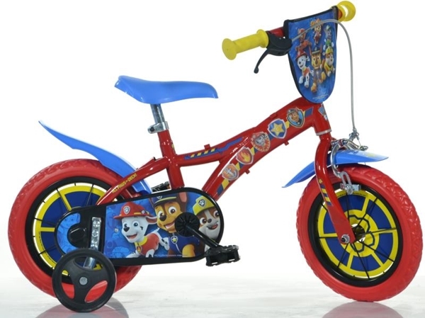 Bicicleta copii Paw Patrol 12 inch marca DINO BIKES cu comanda online