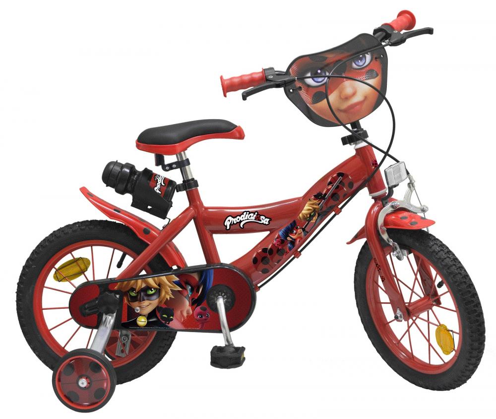 Bicicleta copii Toimsa Disney Ladybug 14 inch 4-6 ani marca Disney Ladybug cu comanda online