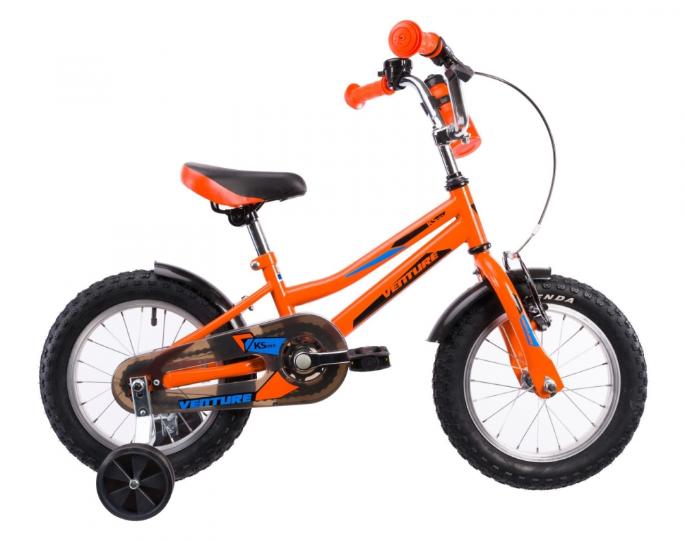 Bicicleta copii Venture 1417 portocaliu 14 inch marca Venture cu comanda online