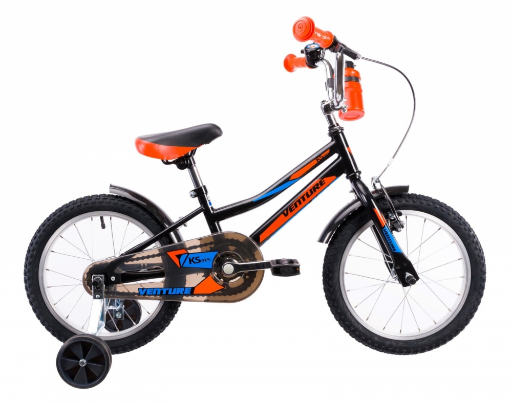 Bicicleta copii Venture 1617 negru 16 inch marca Venture cu comanda online