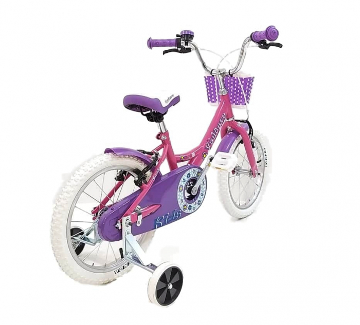 Bicicleta copii Venture 1618 roz 16 inch marca Venture cu comanda online