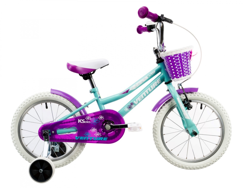 Bicicleta copii Venture 1618 verde light 16 inch marca Venture cu comanda online