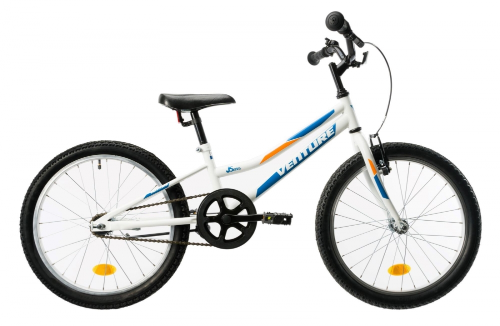 Bicicleta copii Venture 2011 alb albastru 20 inch marca Venture cu comanda online