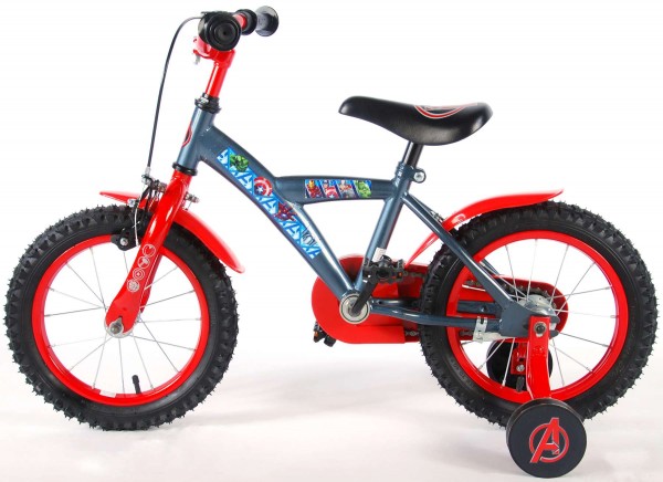 Bicicleta copii Volare cu roti ajutatoare 14 inch Avengers marca Volare cu comanda online
