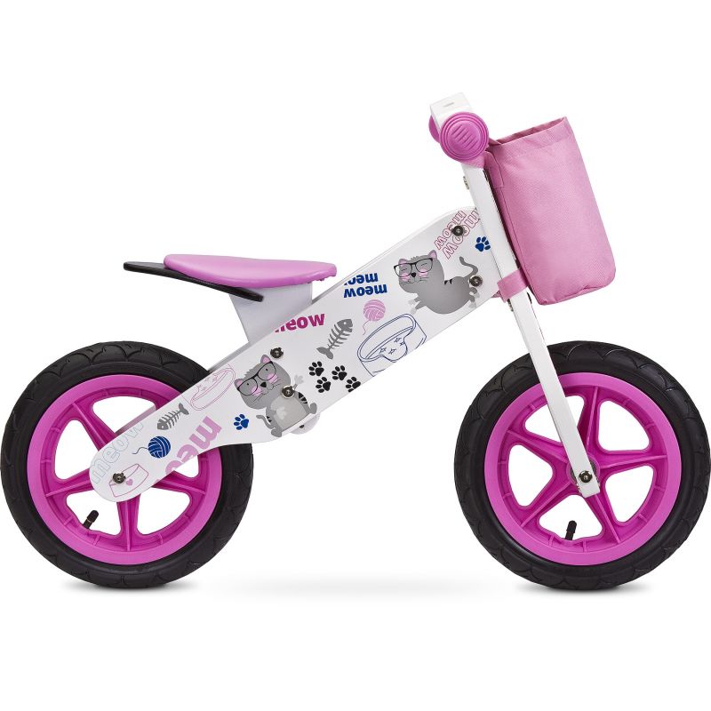 Bicicleta din lemn Toyz by Caretero Zap Pink marca Toyz by Caretero cu comanda online