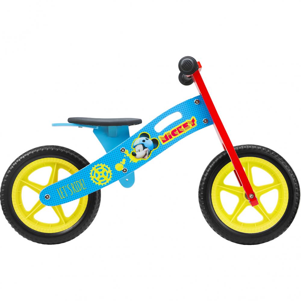 Bicicleta din lemn fara pedale 12 Mickey Seven SV9908 marca Seven cu comanda online