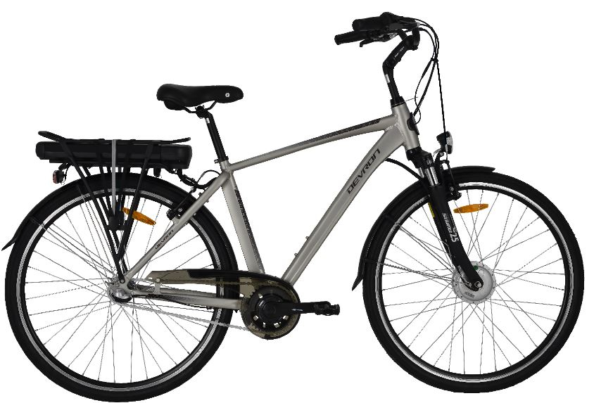 Bicicleta electrica Devron 28121 L Champagne 28 inch marca Devron cu comanda online