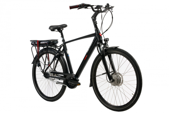 Bicicleta electrica Devron 28127 negru L 28 inch marca Devron cu comanda online