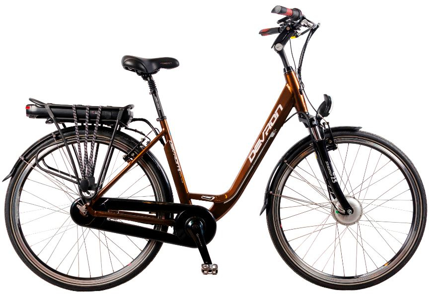 Bicicleta electrica Devron 28128 530 mm Hot Chocolate 28 inch marca Devron cu comanda online