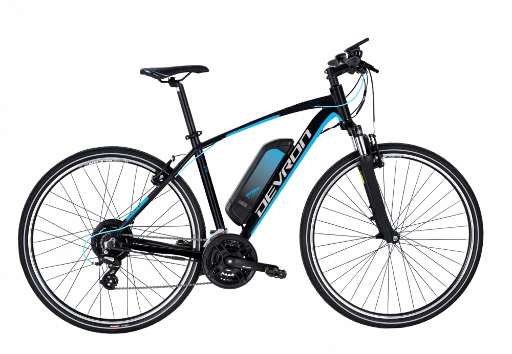Bicicleta electrica Devron 28161 490 mm negru mat 28 inch marca Devron cu comanda online