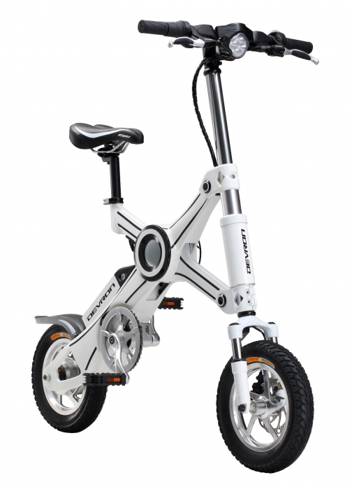 Bicicleta electrica Devron pliabila Folding X3 alb 20 inch marca Devron cu comanda online