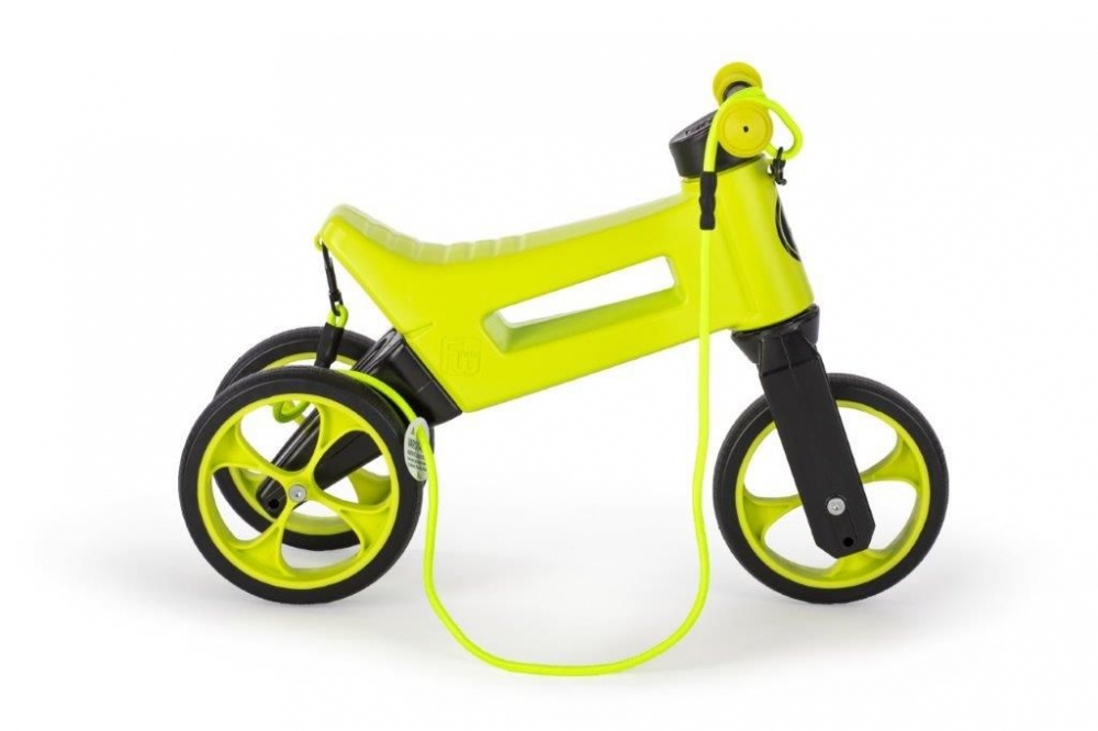 Bicicleta fara pedale 2 in 1 Funny Wheels Supersport Lime marca FUNNY WHEELS cu comanda online